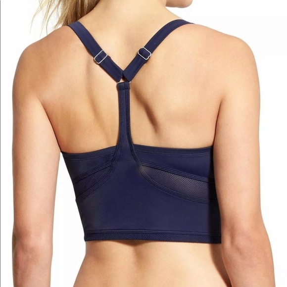 NWT Athleta Blue Hanalei Bralette Bikini Crop Top - Picture 3 of 8